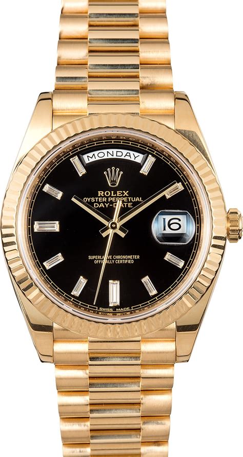 rolex platinum president day date 40|Rolex Day-Date 228238.